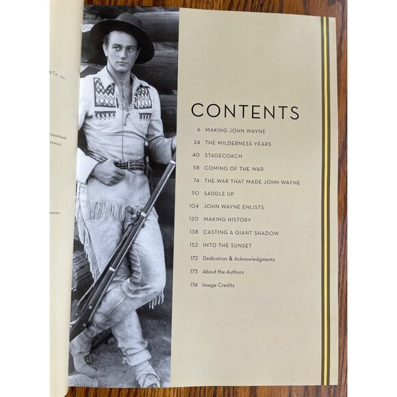 John Wayne Treasures Hardcover Book Featuring Memorabilia & Photos From The Duke - Picture 3 of 12